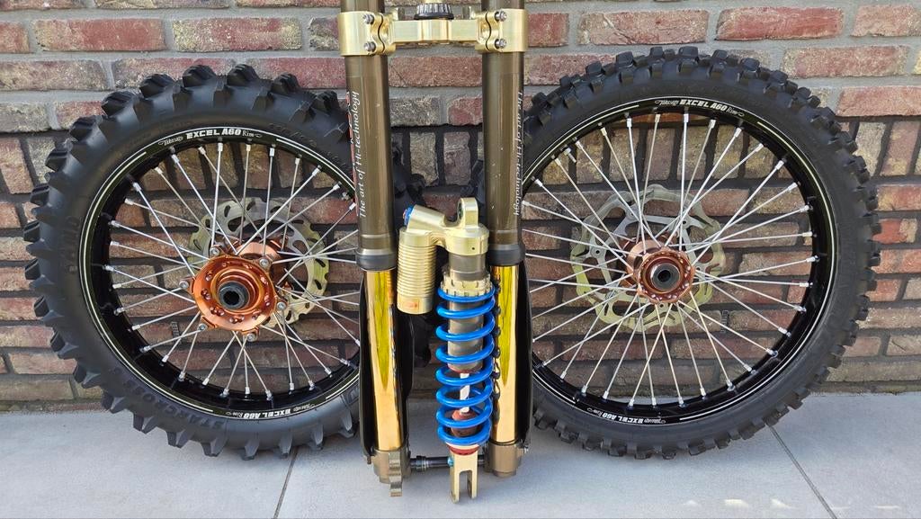 Sölva set incl. HAAN A60 wielen - Kawasaki KXF KX 250 450, Motoren, Ophalen, -, Sölva, -