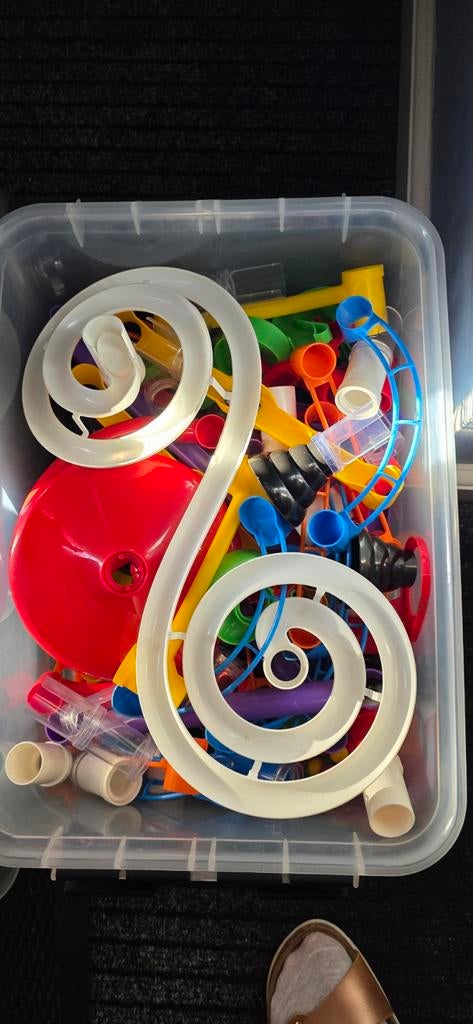 Quercetti knikkerbaan, Ophalen of Verzenden, Bouwen