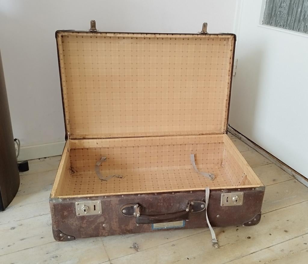 Vintage koffer, Ophalen, Gebruikt