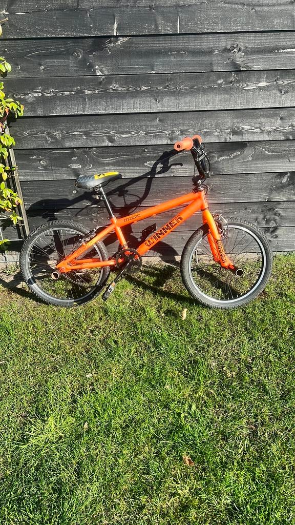 Oranje bmx, Fietsen en Brommers, Verzenden