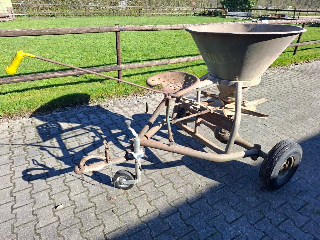 Hercules Meststrooier/kalkstrooier, Ophalen