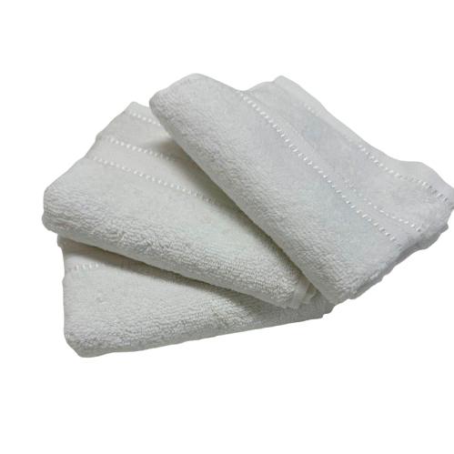 Gastendoekjes 30x50 cm wit , zand en bruin, Ophalen of Verzenden, Nieuw, Beige, Gastendoekje