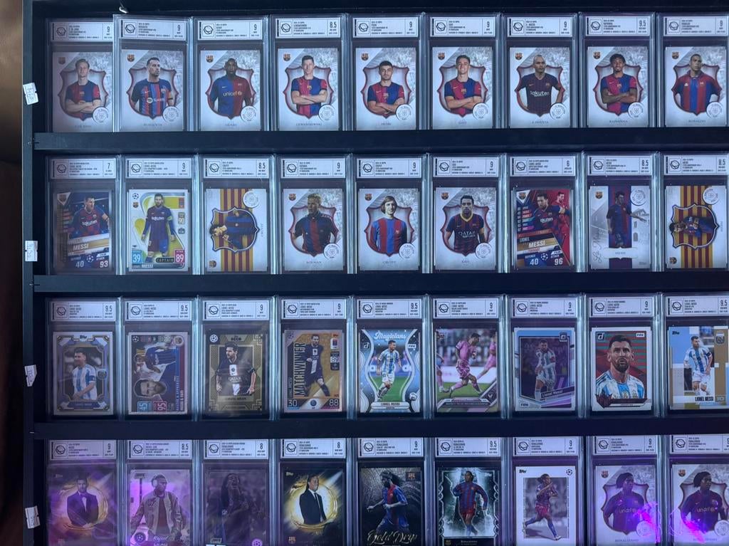 36 slabs topps etc, Ophalen of Verzenden, Buitenlandse clubs, Poster, Plaatje of Sticker