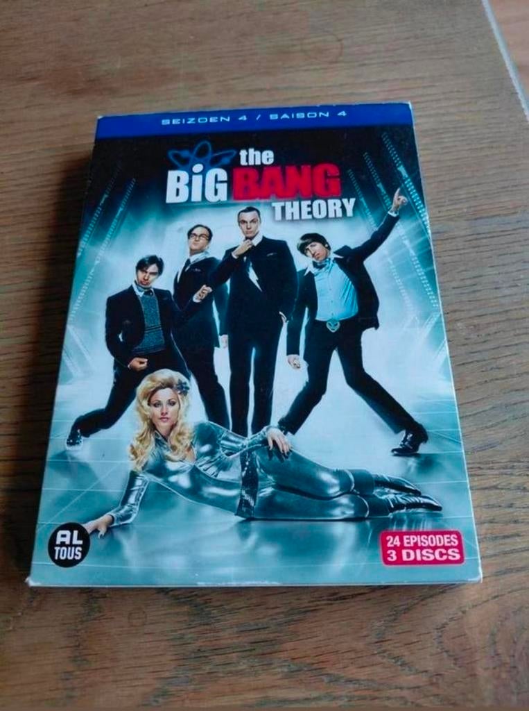 The Big Bang Theory seizoen 4., Alle leeftijden, Boxset, Ophalen of Verzenden, Zo goed als nieuw
