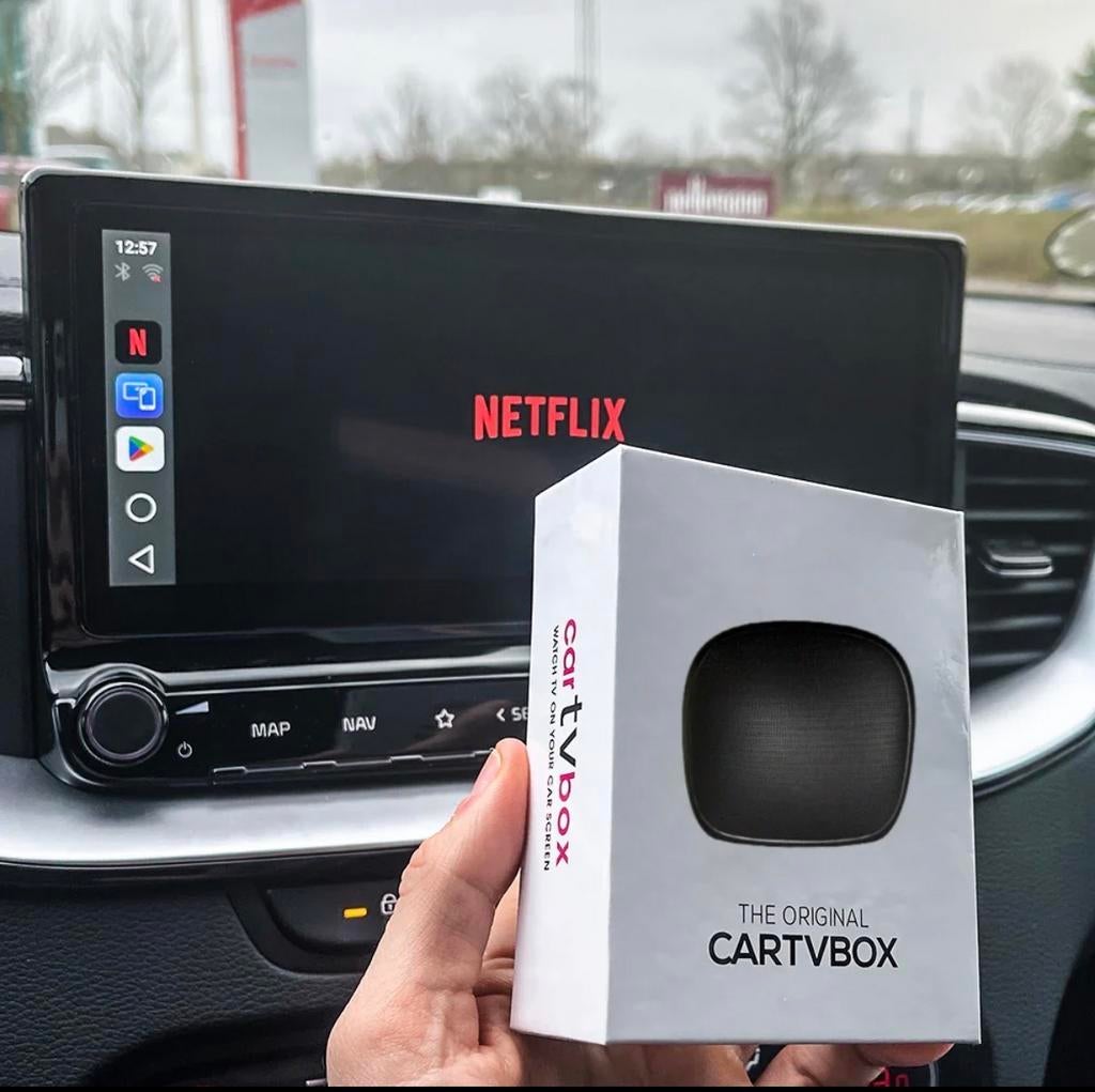 Car TV Box Premium Plug & Play - Stream in je auto, Ophalen of Verzenden, Nieuw