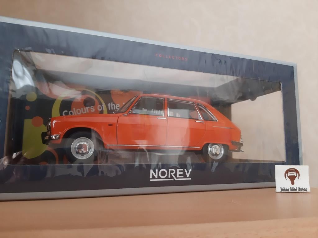 Renault 16 TS in orange van Norev LIMITED EDITION 1:18, Auto, Norev, Ophalen of Verzenden, Norev