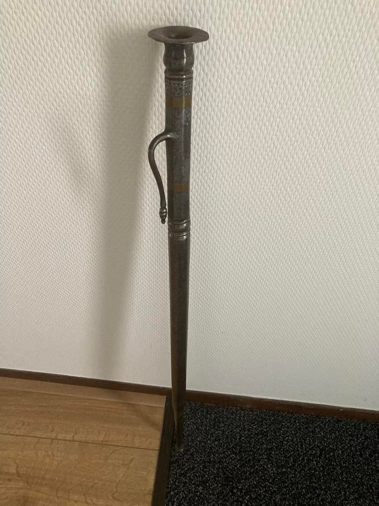 Blaaspijp. Gedateerd 1861. Zeldzaam. Gesmeed. Geheel gaaf., Antiek en Kunst, Verzenden