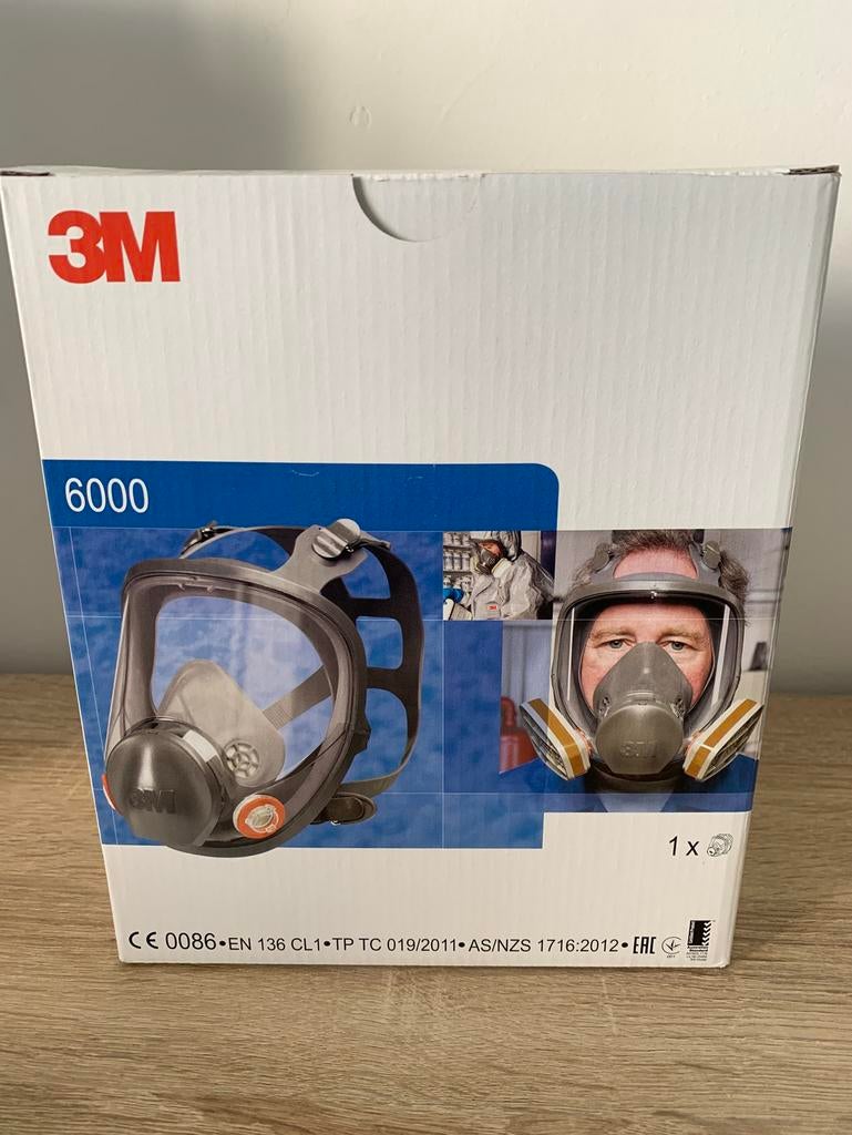 3M volgelaatsmasker maat M gloednieuw, Ophalen of Verzenden, Nieuw, Volgelaatsmaskers