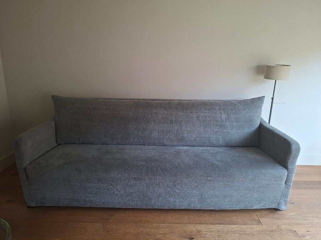 Bank - landelijk- Hoffz style - Mart kleppe, Huis en Inrichting, Ophalen, 75 tot 100 cm, Rechte bank, Stof