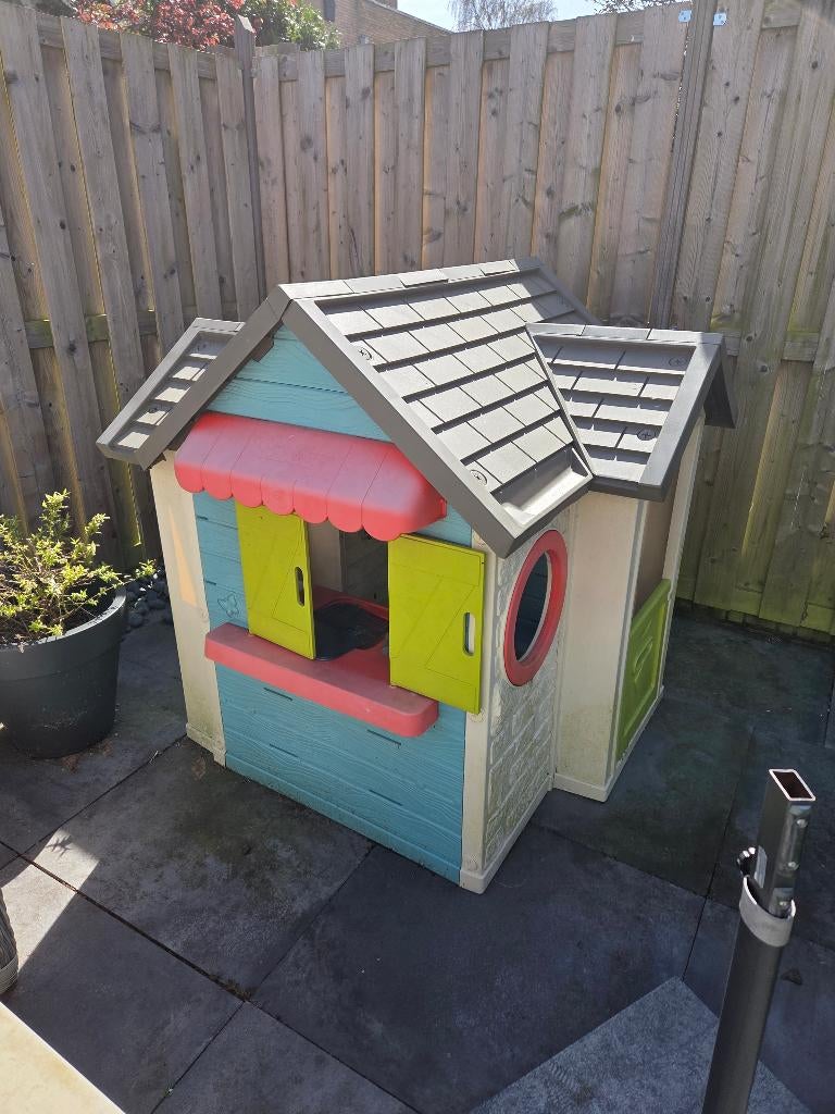 Smoby speelhuisje, Ophalen, Gebruikt, Kunststof