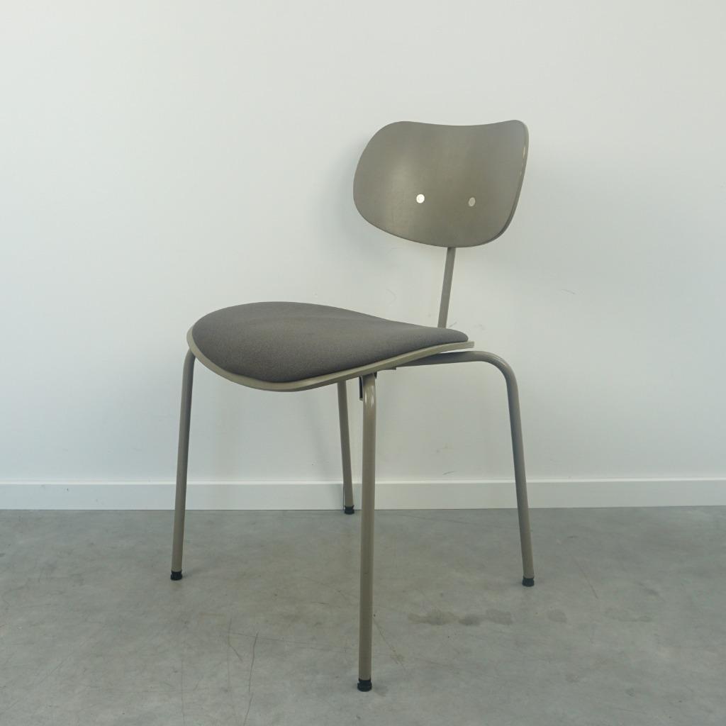 Wilde + Spieth van Egon Eiermann SE68 Stoel | Grijs | Stof, Gebruikt, -, -, Ophalen of Verzenden