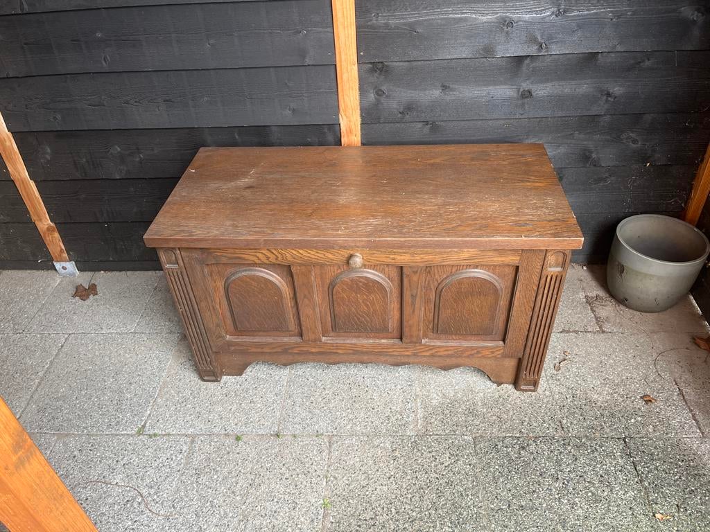 Gratis ophalen houten opbergkast, Huis en Inrichting, Kasten | Overige, Gebruikt, Ophalen