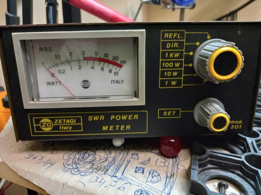Zetagi swr power meter, Ophalen of Verzenden, Zender