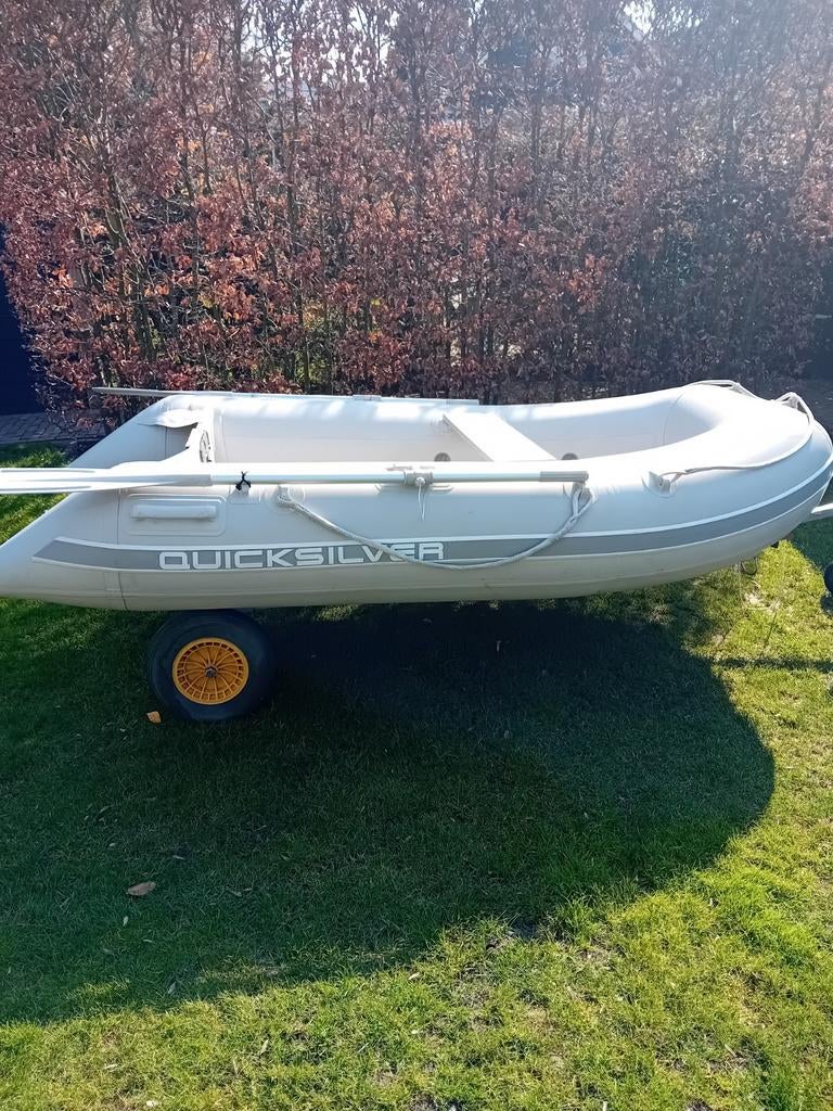 Quicksilver rubberboot, Quicksilver, Gebruikt, Ophalen of Verzenden, Hout