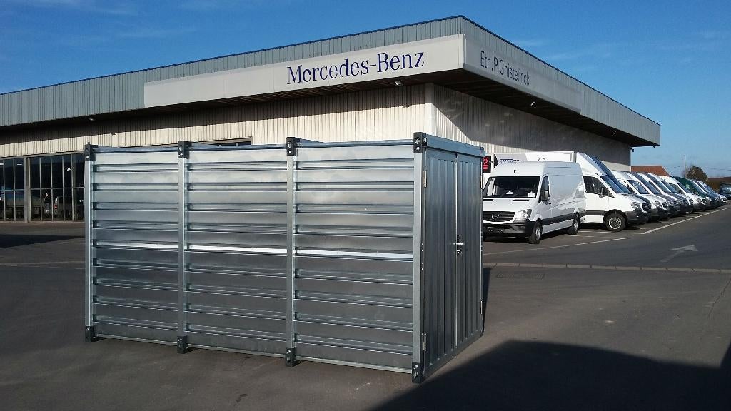 Demontabele opslagcontainer Kovobel 400x220x220 nieuw, Ophalen