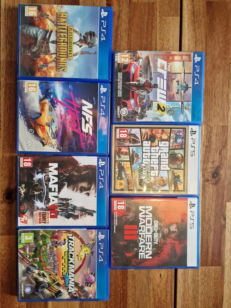 Meerdere PS4 & PS5 games, Spelcomputers en Games, Games | Sony PlayStation 5, Ophalen of Verzenden, Zo goed als nieuw