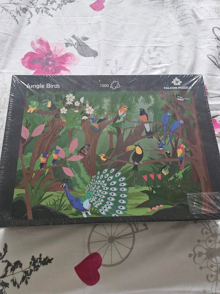 Falcon Puzzel Jungle Birds 1000 stukjes, Ophalen of Verzenden
