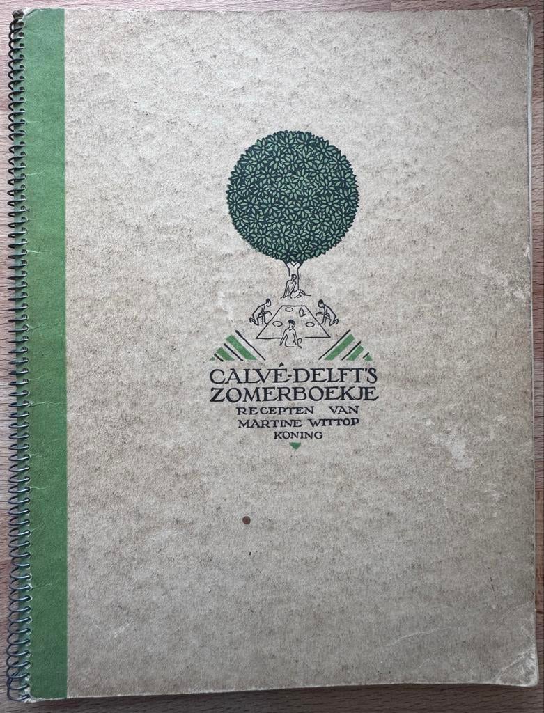 Calvé-Delft's Zomerboekje Recepten Martine Wittop Koning, Boeken, Ophalen of Verzenden, Gelezen, Nederland en België, Hoofdgerechten