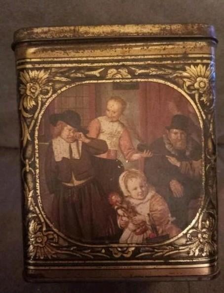 Vintage chocolade blik Demaret, Verzamelen, Ophalen of Verzenden