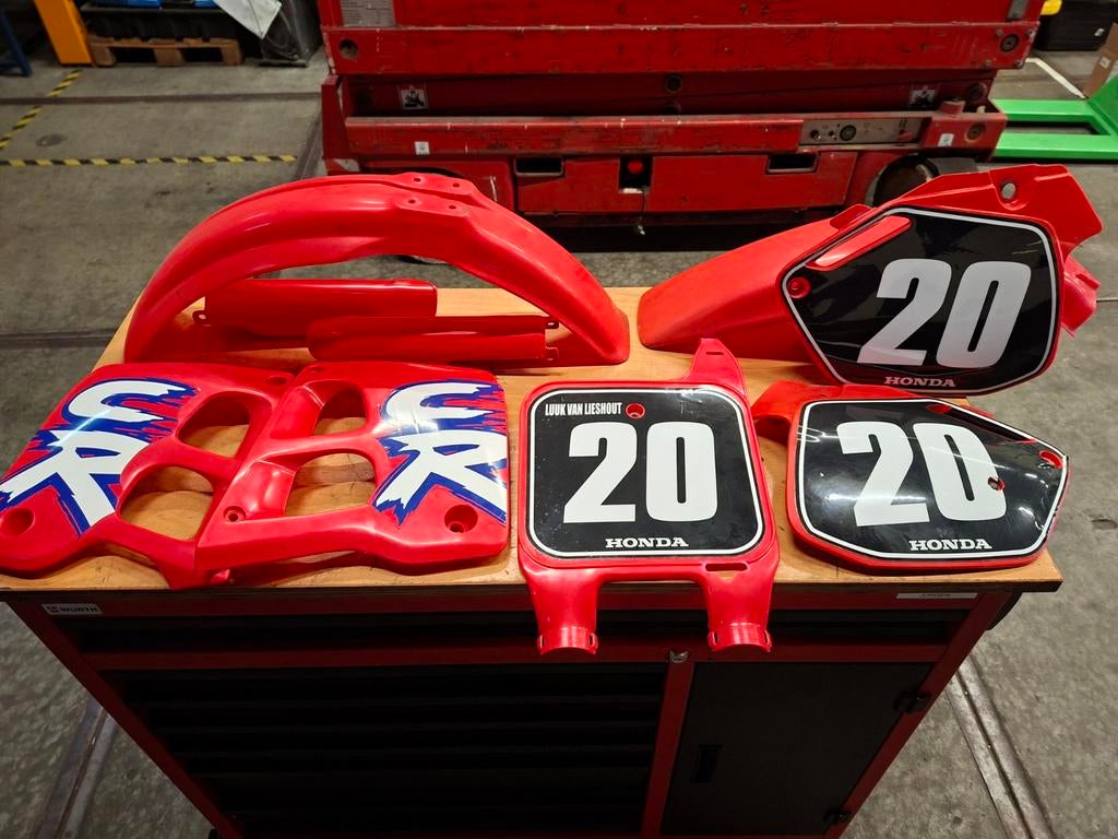 Kappenset+zadelhoed Honda cr125 1992, Motoren, Ophalen of Verzenden