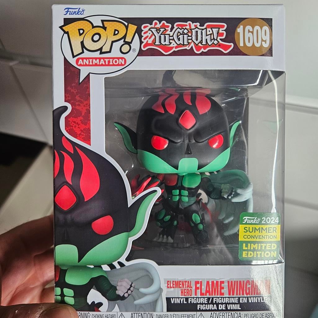 Funko Pop! Yu-Gi-Oh! Elemental Hero Flame Wingman, Verzamelen, Poppetjes en Figuurtjes, Ophalen of Verzenden