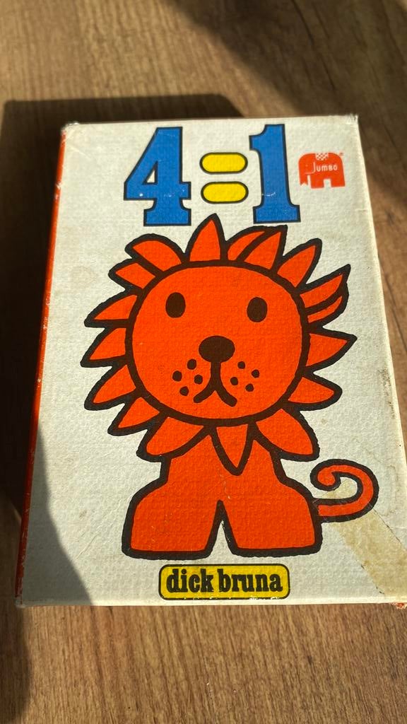 Dick Bruna kwartet. 2e hands staat., Antiek en Kunst, Antiek | Speelgoed, Ophalen of Verzenden