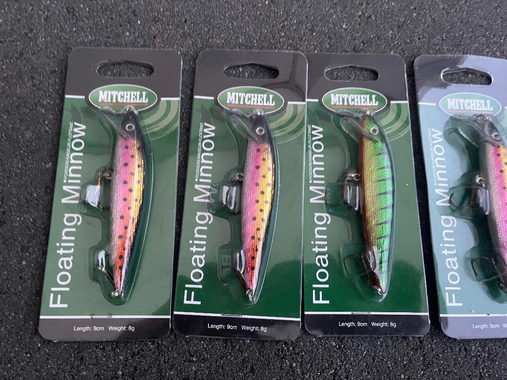 adv 360 / NIEUW mixset 6 pluggen MITCHELL, Watersport en Boten, Hengelsport | Roofvissen, Ophalen of Verzenden, Nieuw, Overige typen