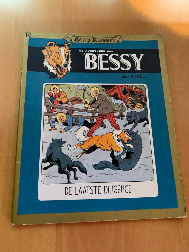 Strip Klassiek: De Avonturen van Bessy - De Laatste Diligenc, Eén stripboek, Ophalen of Verzenden, Gelezen