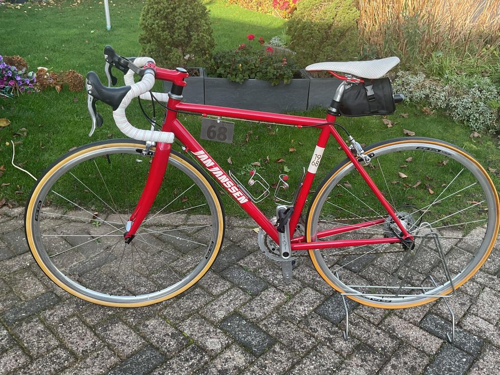 Jan Janssen special ediction collector’s racing bike, 26 inch, Staal, Heren, Zo goed als nieuw