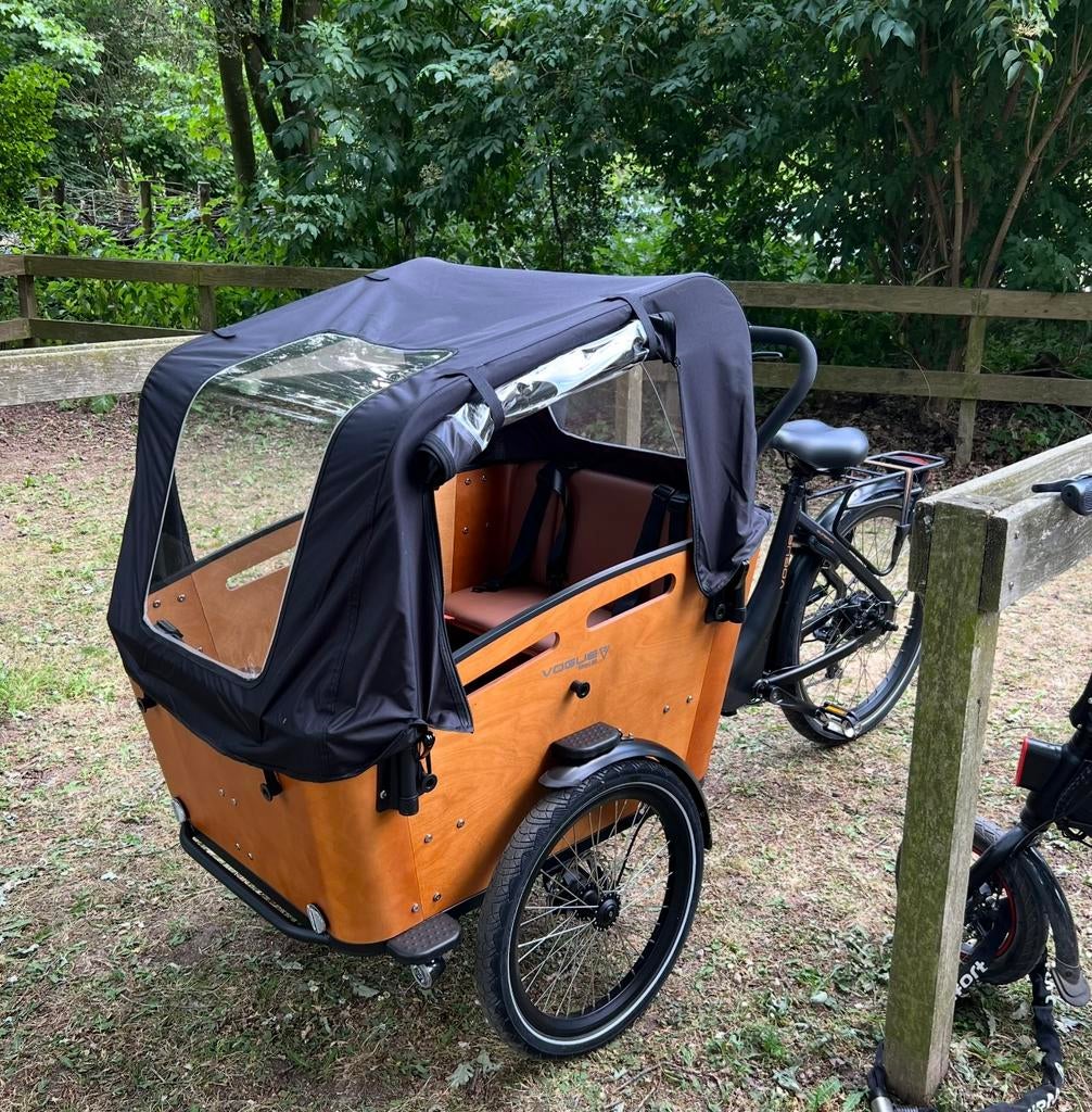 Vogue elektrische bakfiets (285 km), Ophalen, Zo goed als nieuw, 4 kinderen of meer