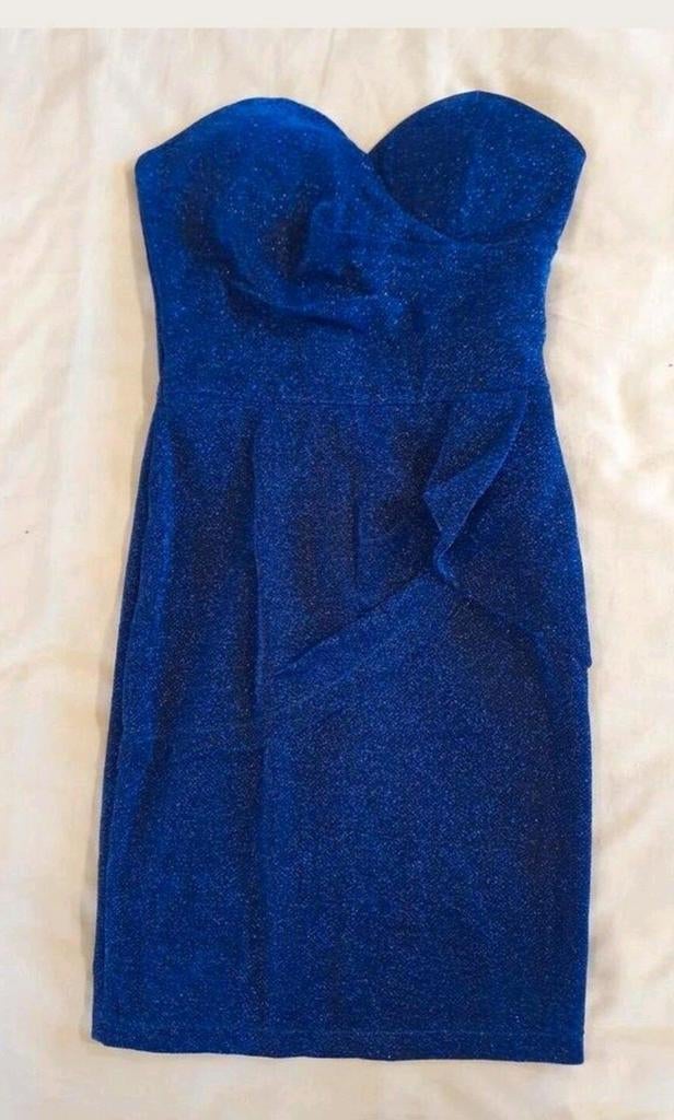 Pink Boom mt S glitters-stretch-nieuw 🩵, Nieuw, Cocktailjurk, Ophalen of Verzenden, Maat 36 (S)