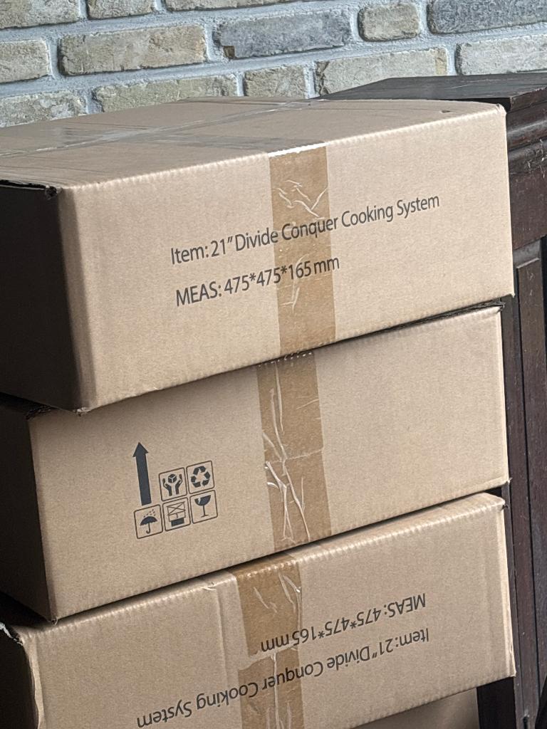 Divide conquer cooking system 21 inch, Ophalen of Verzenden, Nieuw, Kamado