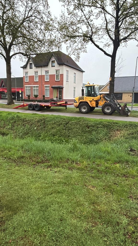 Oprijwagen / Bakkenwagen / Landbouwwagen met LED-verlichting, Ophalen of Verzenden, Gebruikt