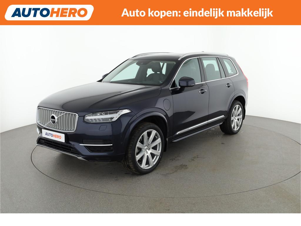 Volvo XC90 2.0 T8 Twin Engine AWD Inscription |KW50730|, Gebruikt, Blauw, 7 stoelen, Bedrijf