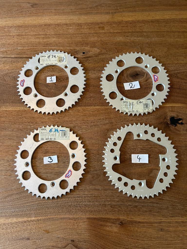 Honda 420 achtertandwiel CR 80 CR 85 CRF 110 CRF 150, Ophalen of Verzenden