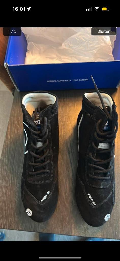 Sparco race schoenen, Ophalen of Verzenden, Zo goed als nieuw, Schoenen