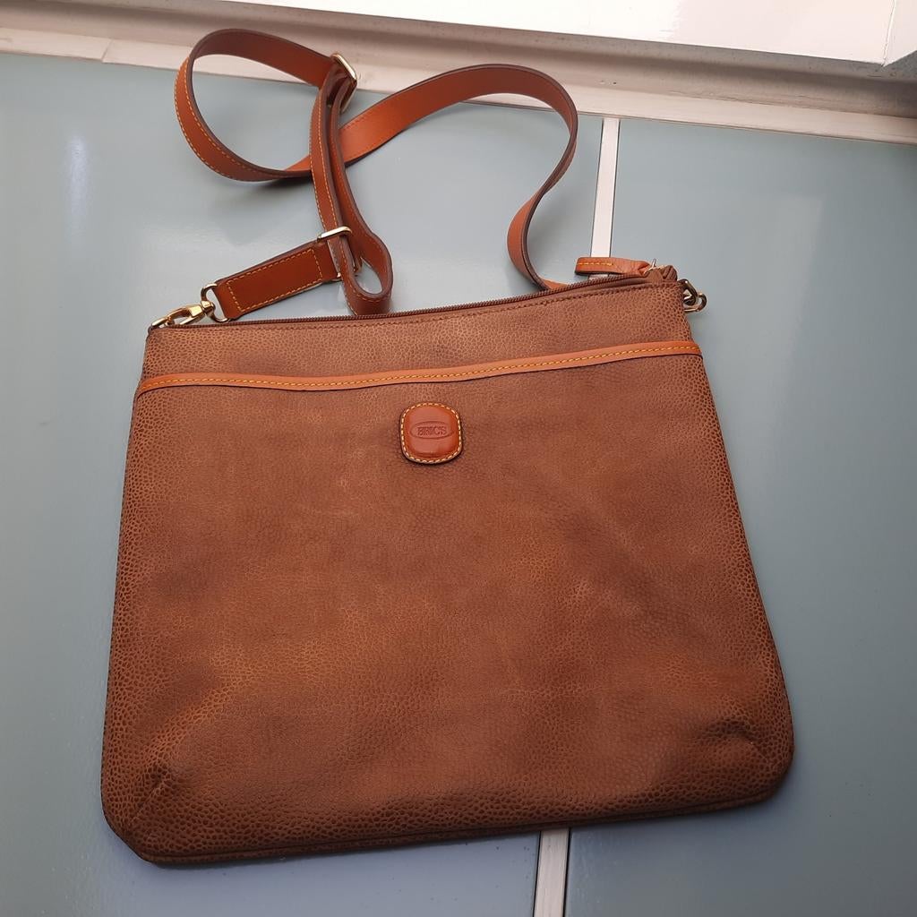 Brics schoudertas/crossbody, Ophalen of Verzenden, Zo goed als nieuw