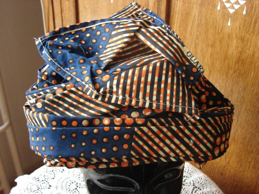 Etnische Angisa hoofddoek. Nieuw., Ophalen of Verzenden, Nieuw, One size fits all, Hoed