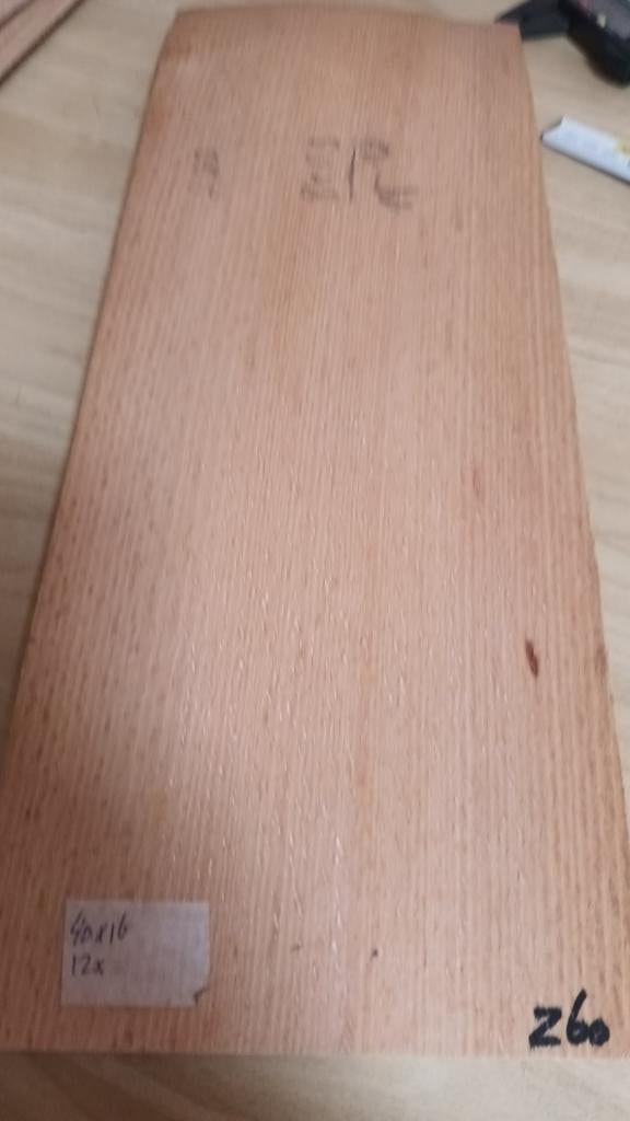 Beuken fineer 1,1mm , 40 x 15 cm, Ophalen of Verzenden