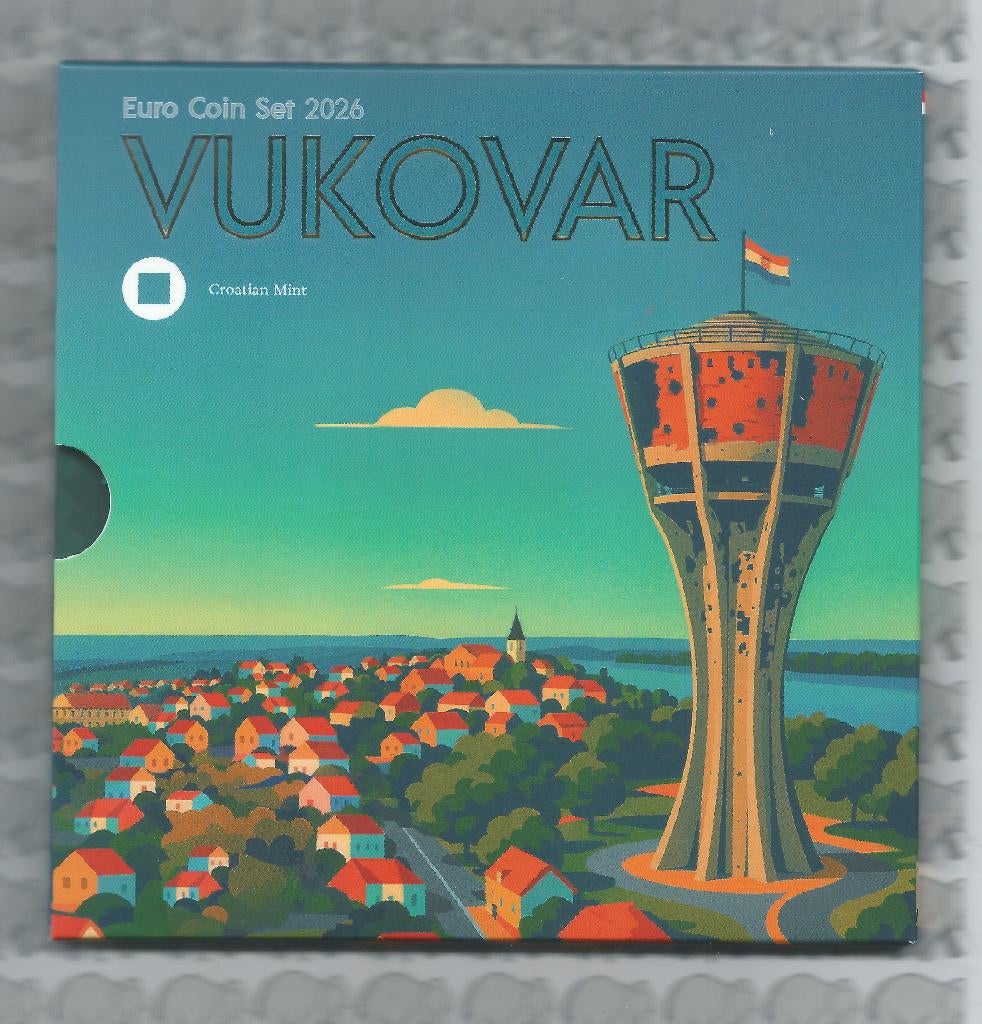 Kroatië BU setje 2026, Ophalen of Verzenden, Overige landen, Overige waardes, Setje