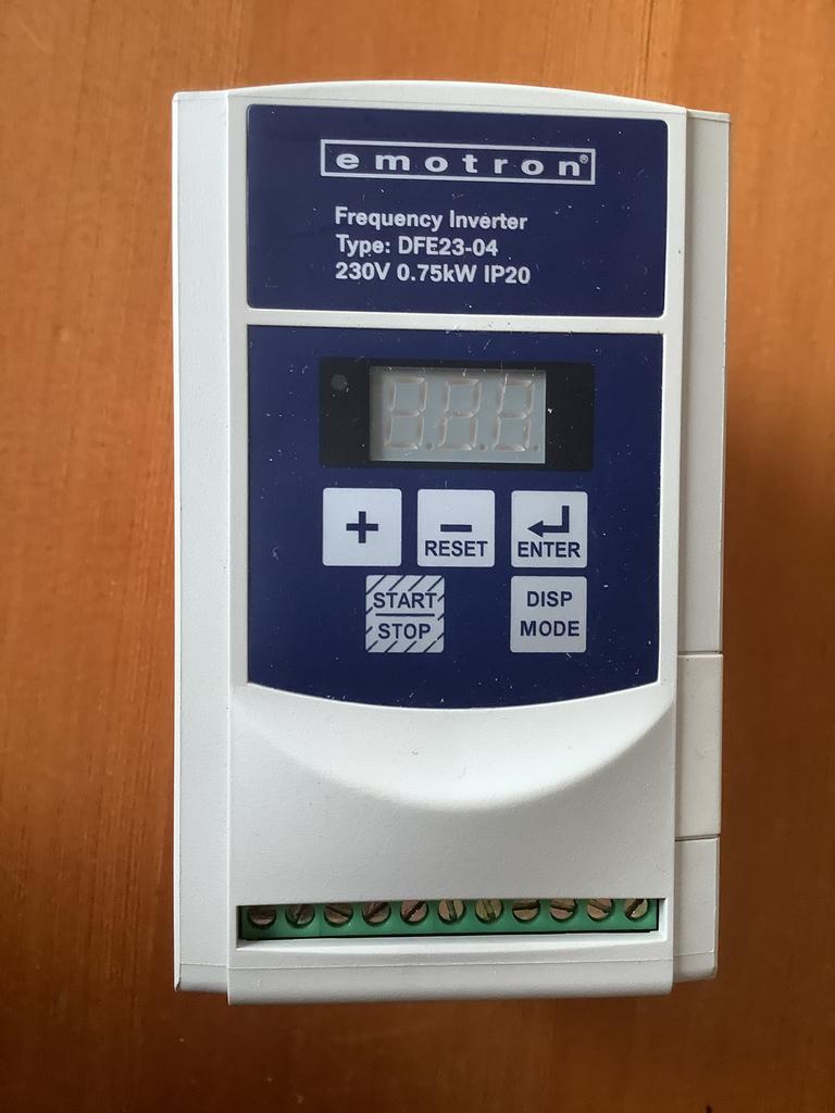 Frequentieregelaar Emotron Type DFE23-04, Ophalen, Nieuw