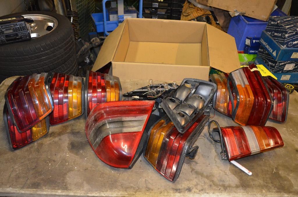 W111 W114 W115 W116 W123  W124 W201 W202 W210 verlichting, Auto-onderdelen, Verlichting, Ophalen of Verzenden, Gebruikt, Mercedes-Benz