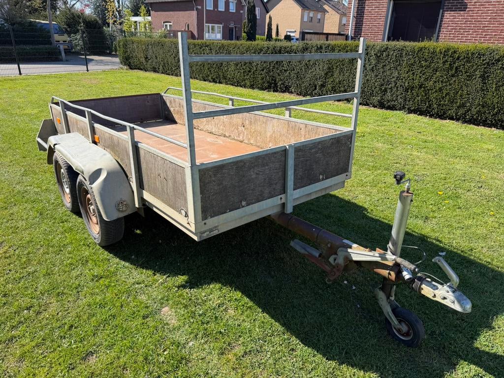 Dubbelasser 750 kg aanhanger, Auto diversen, Ophalen, B, N, N