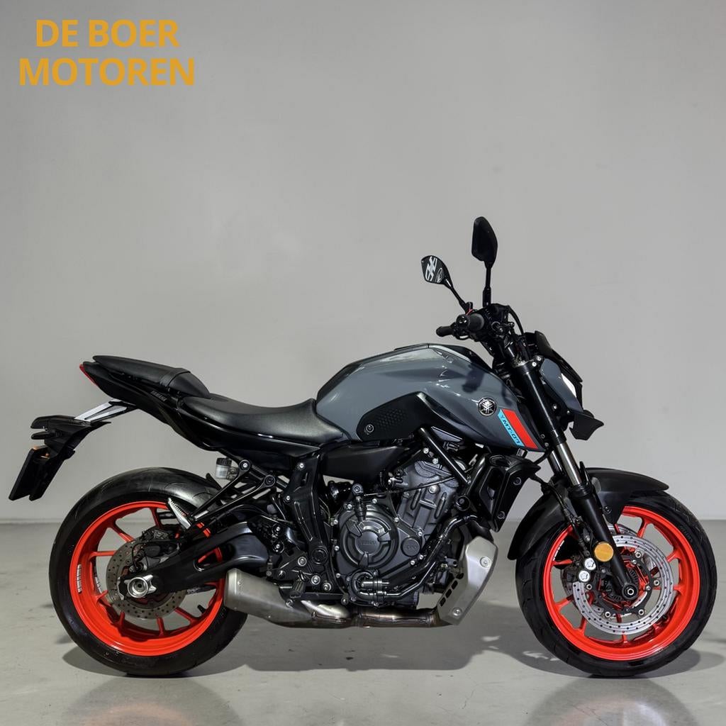 ✅ Yamaha MT07 - Nieuwstaat! - Ice Fluo! ✅, Motoren, 2 cilinders, Motorrijbewijs A, Bedrijf, Onbekend