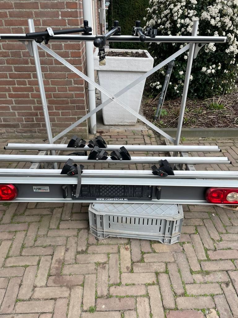 Fietsendrager  scooterdrager voor op de camper swiko, 3 fietsen of meer, Elektrische fiets, Ophalen of Verzenden, Zo goed als nieuw