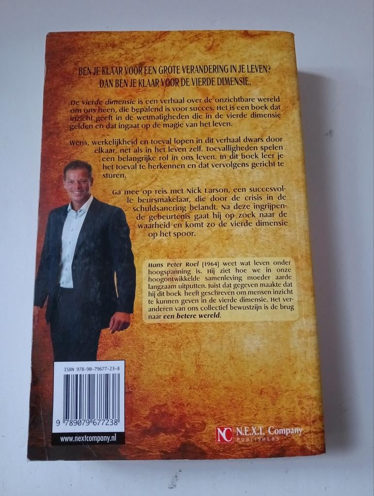 Hans Peter Roel - De vierde dimensie, Boeken, Achtergrond en Informatie, Spiritualiteit algemeen, Hans Peter Roel, Ophalen of Verzenden
