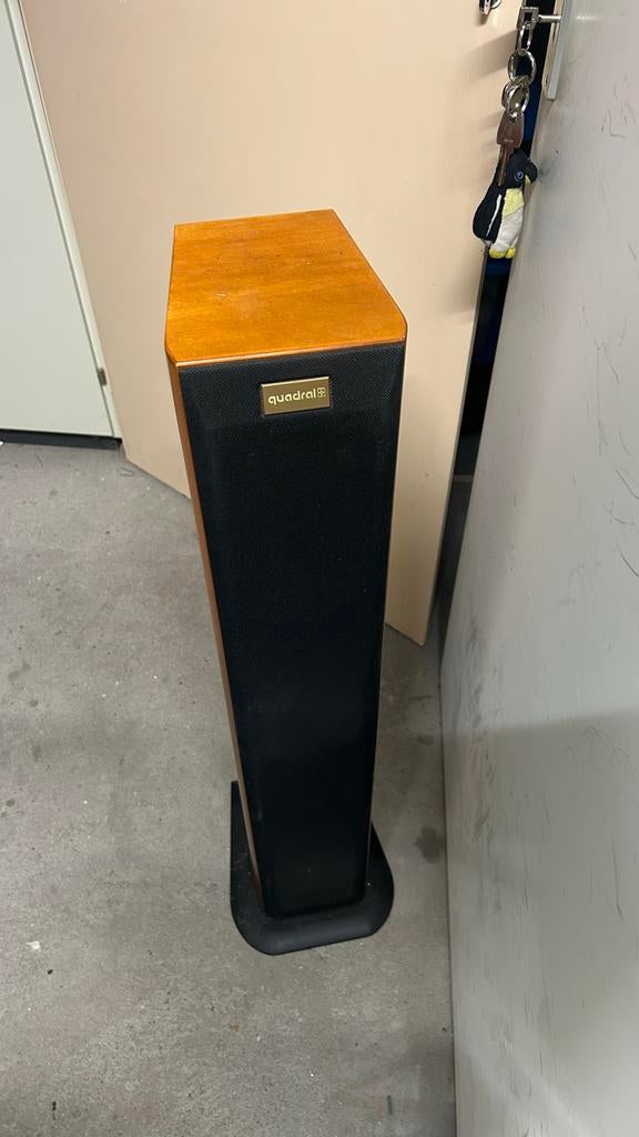 Quadral Ascent 650 luidsprekerset 2 stuk, Gebruikt, 120 watt of meer, Front, Rear of Stereo speakers, Ophalen