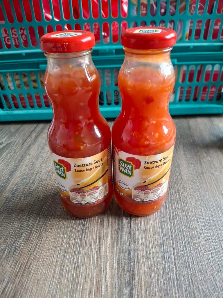 Nieuw 2x suzi wan zoetzure saus, Ophalen of Verzenden