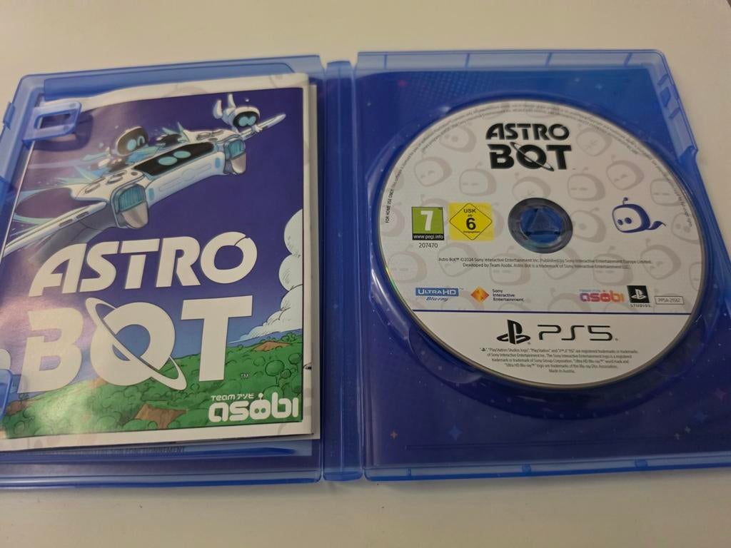Astro Bot krasvrij voor Playstation 5 Lees Goed Aub, Playstation Studios, Playstation Studios EU, Ophalen of Verzenden, Zo goed als nieuw