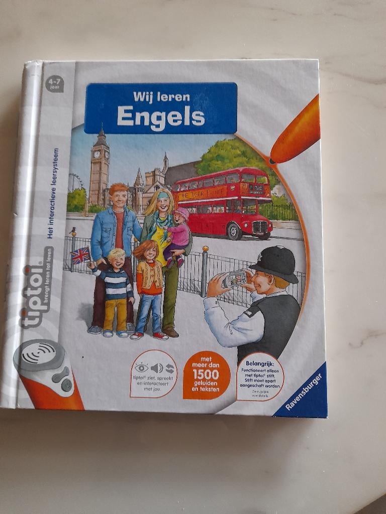 Tiptoy wij leren engels, Kinderen en Baby's, Speelgoed | Educatief en Creatief, Ophalen of Verzenden, Taal en Lezen, Met geluid